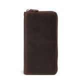 Classical Leather Clutch Bag, Casual Leather Wallet