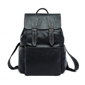 BLACK New Look Leather Backpacks