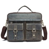 Mens Leather Messenger Bags, Classic Laptop Bags