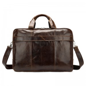 Luxury Cowhide Business High Quality Briefcase