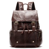 BROWN Luxury Cowhide Backpacks