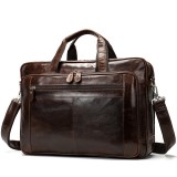 Cowhide Business Bag