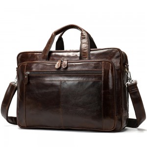 Cowhide Business Bag, Top Gents Briefcase