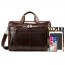 Cowhide Top Gents Briefcase