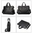 Mens Leather Business Briefcase