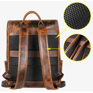 Gents Cowhide Business Backpack