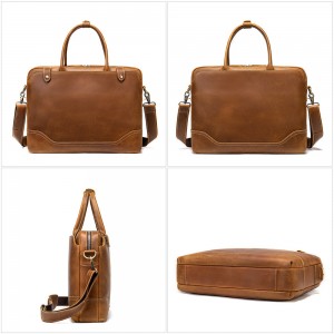 Leather Mens Business Briefcase