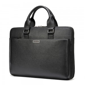 Real Leather Business Mens Briefcase