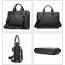 Luxury Leather Business Mens Briefcase