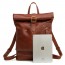 Vintage Cowhide Backpack Men