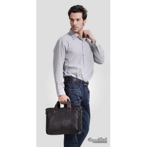 mens 14 inch computer leather bag