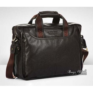 Best leather briefcase black