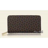 Purse and wallet black, beige non leather wallet