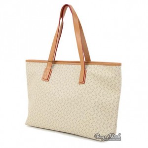 Large tote bag beige