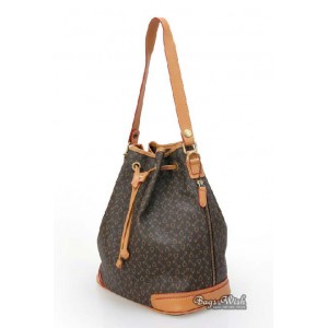coffee PU shoulder bag