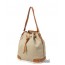 PU shoulder bag beige