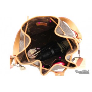 beige PU shoulder bag