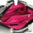 black Leather handbag purse