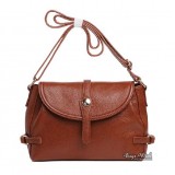 Leather bag for women, leather cross body messenger bag