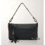 Genuine leather handbag black