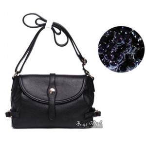 black Leather bag for women