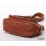 Leather messenger bag brown