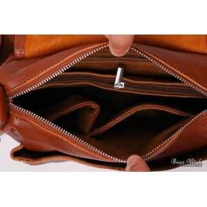 brown medium messenger bag