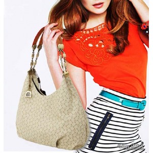 beige hobo handbag cheap