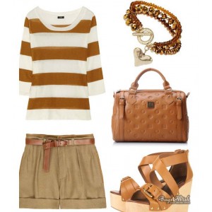 Embossed leather handbag