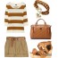 Embossed leather handbag