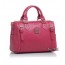 rose Embossed leather handbag