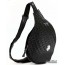 black lightweight travel sling bag