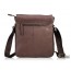 coffee shoulder bag leather