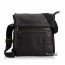 black shoulder bag leather