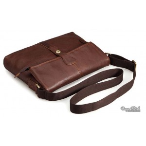 brown Messenger bag men