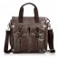 Mens vintage messenger bag grey