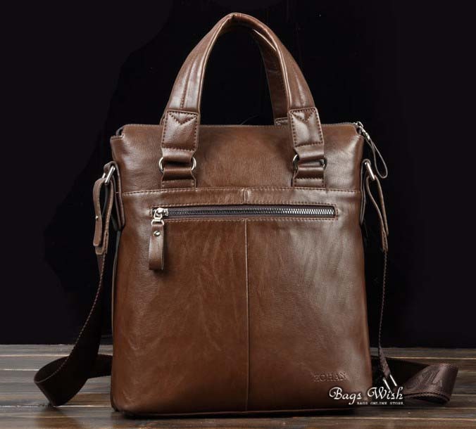 Men messenger bag, faux leather messenger bag - BagsWish