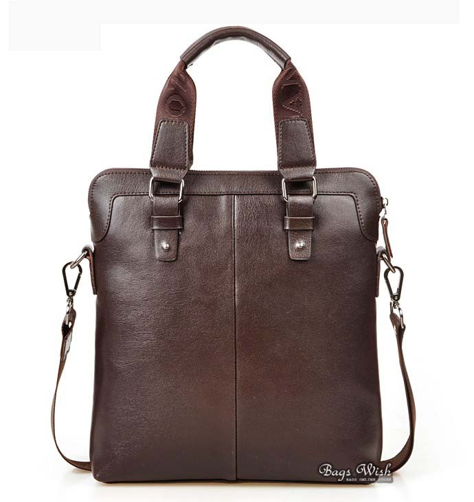 Leather bag for men brown, black ipad leather bag vintage - BagsWish