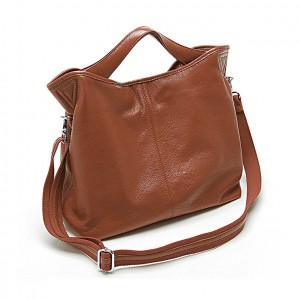 Hobo handbag, leather cross body bag - BagsWish