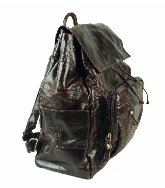 Leather backpack for men, leather backpack purse for women - BagsWish