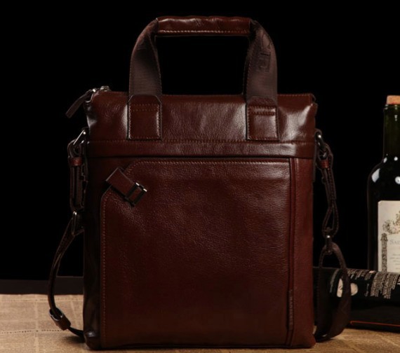 Vintage leather messenger bag for men, vintage leather shoulder bag ...
