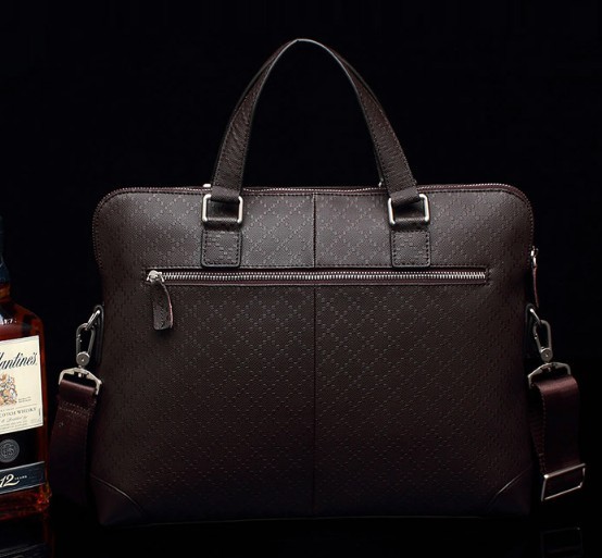 Leather weekend bag, lawyer briefcase leather - BagsWish