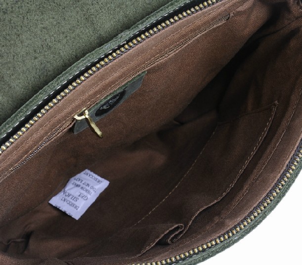 Distressed leather messenger bag for men, leather satchel - BagsWish