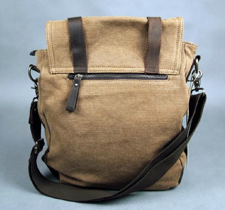 Messenger canvas bag, military messenger bag - BagsWish