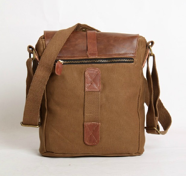 Vintage canvas messenger bags men, canvas satchel bags for men - BagsWish