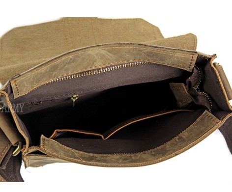 Vintage messenger bags for men, small messenger bag - BagsWish