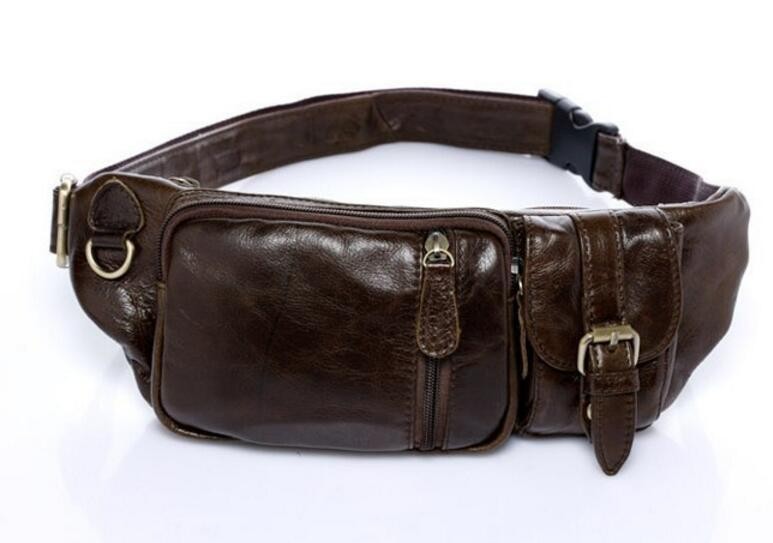Waist belt bag, leather waist hip bag - BagsWish