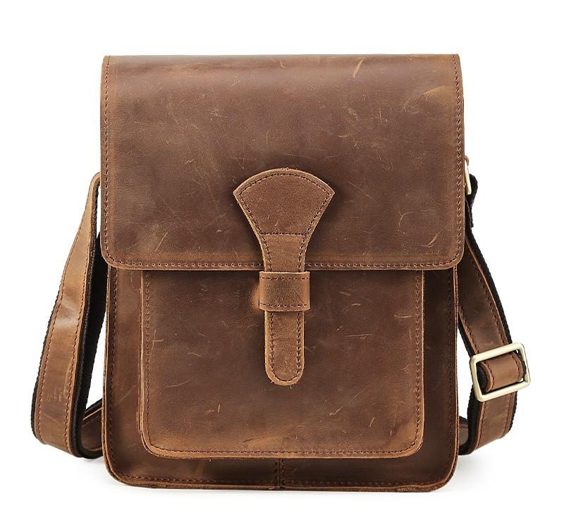 Ipad Single Shoulder Bag, Popular Mens Leather Satchels - BagsWish