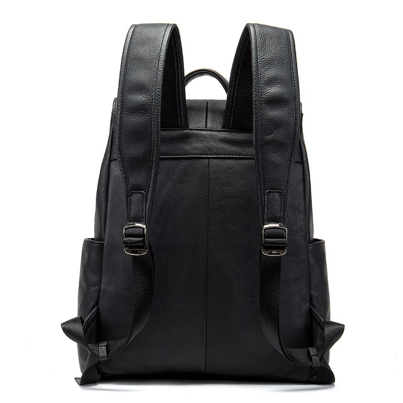 New Look Cowhide Laptop Backpack For School - BagsWish