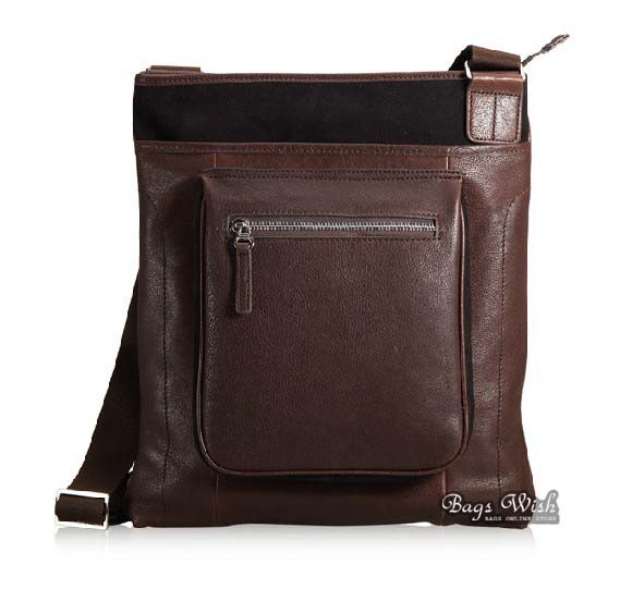 Mens vintage leather messenger bag black, coffee shoulder leather bag ...